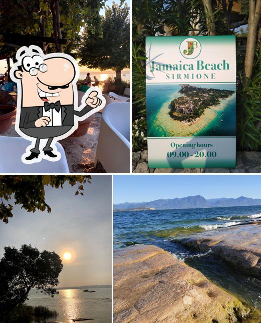 Puoi goderti l'aria fresca dal dehors di Lido delle Grotte - Jamaica Beach Bar