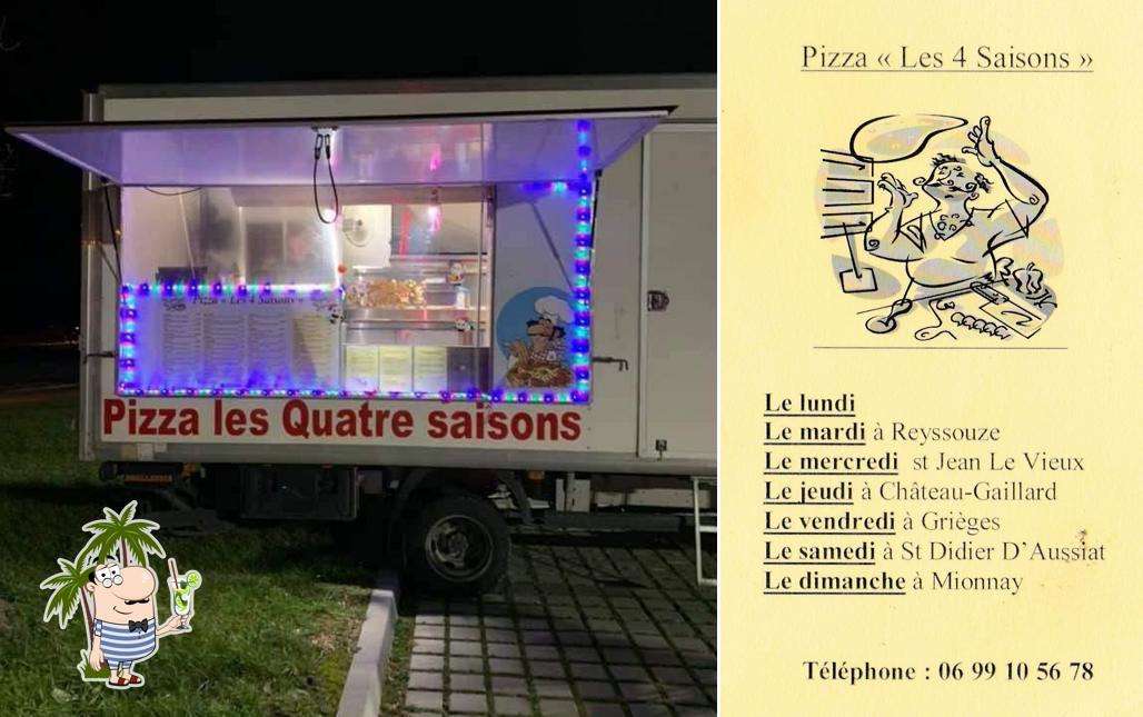 Pizza les 4 saisons