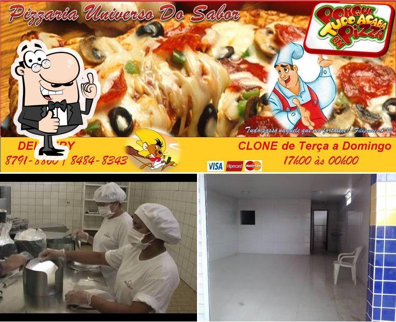 Look at the image of Restaurante e pizzaria Universo Do Sabor