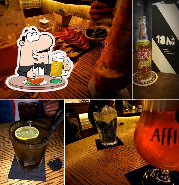 Profitez un verre de bière blonde ou brune