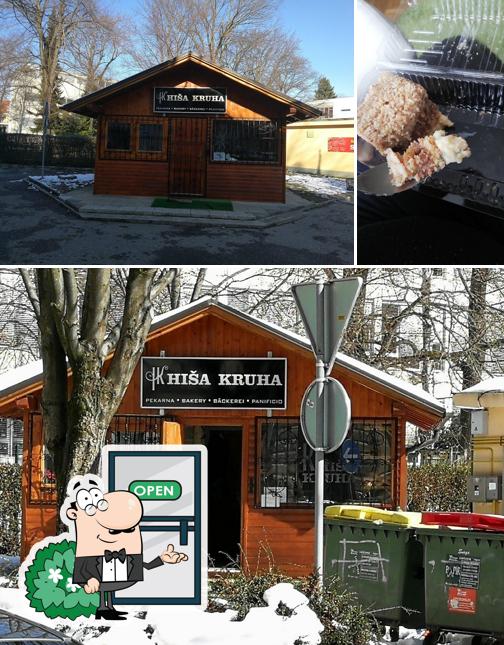 Guarda la foto che raffigura la esterno e dolce di Hiša kruha - PE Kersnikova