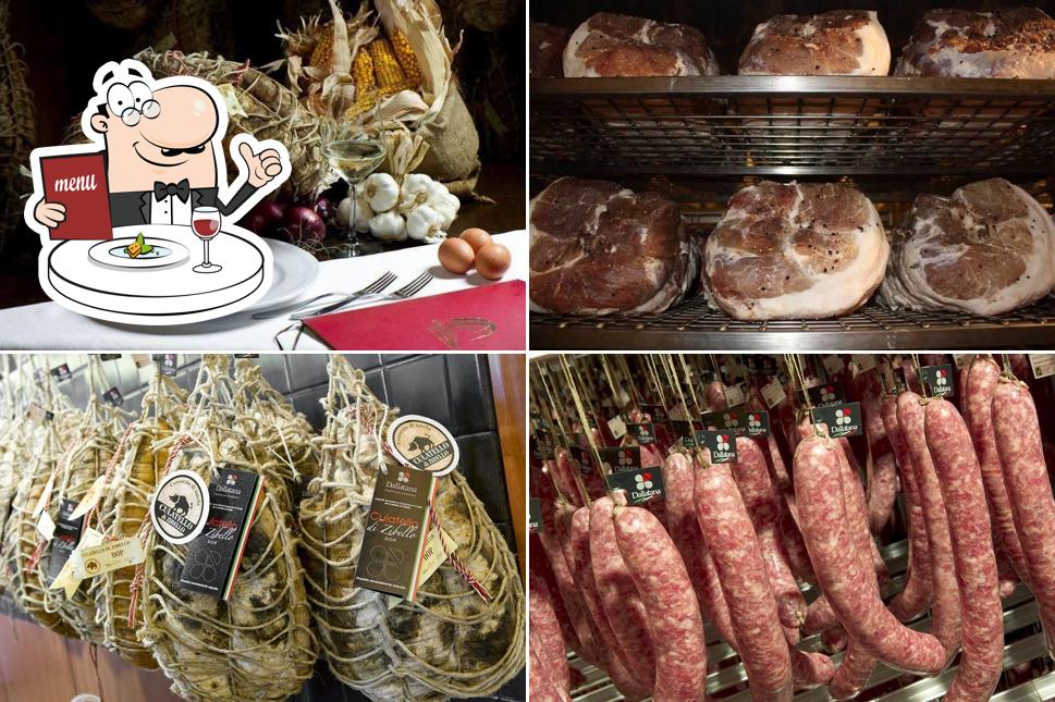 Cibo al Salumificio Dallatana