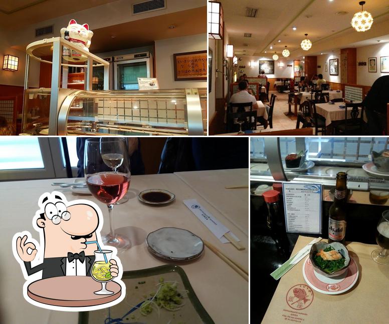 Las fotos de bebida y interior en Ginza Food Hall Restaurant