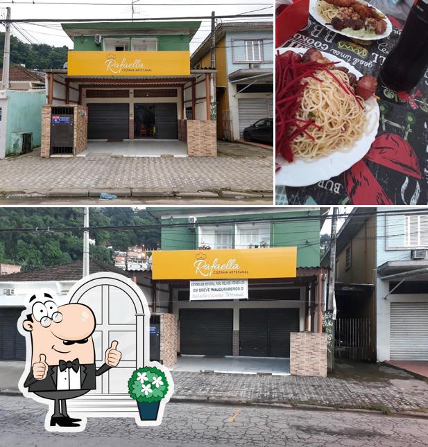 Entre diversos coisas, exterior e sobremesa podem ser encontrados no Restaurante Rafaella Cozinha Artesanal