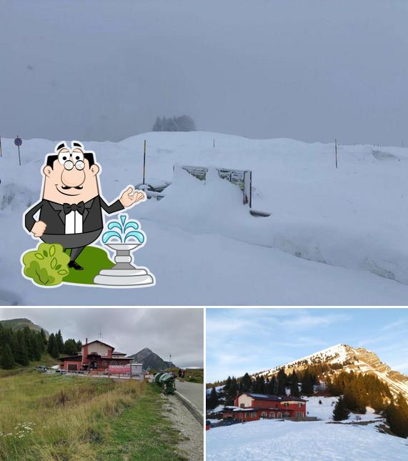 Goditi la vista dagli esterni di Albergo Ristorante Garda