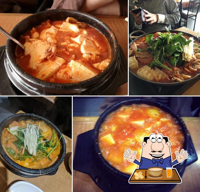 Food at InCheon House Korean & Japanese Restaurant