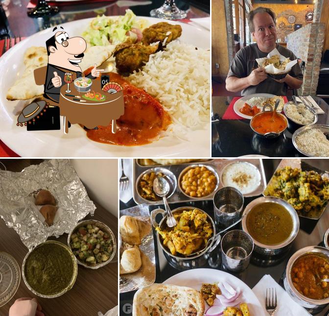 Еда в "Zayka Indian Cuisine"