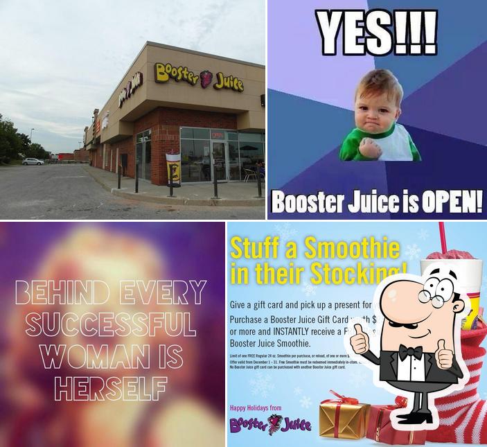 Voici une photo de Booster Juice