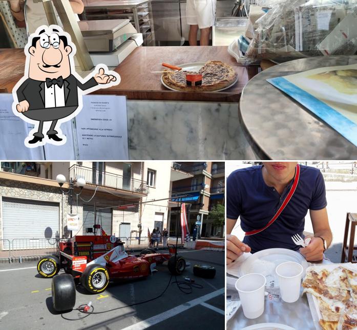 Gli interni di Focaccia In Piazzetta