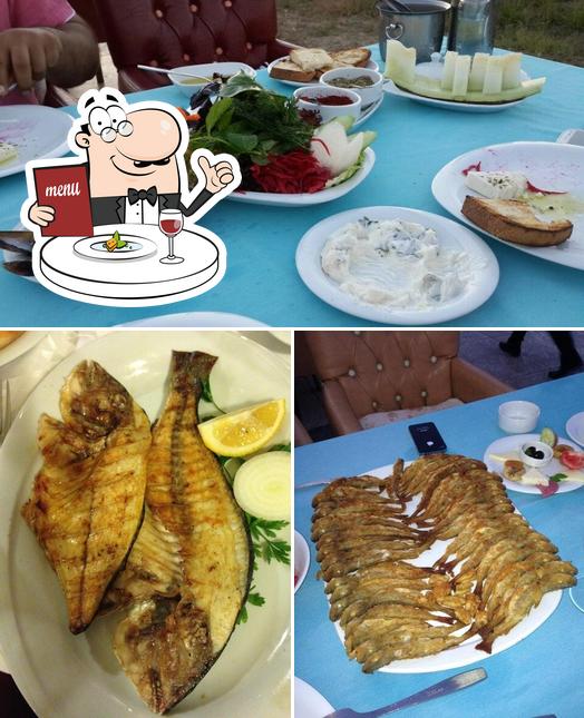 Food at Karadeniz Balık Restaurant