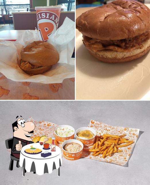 Pide una hamburguesa en Popeyes Louisiana Kitchen