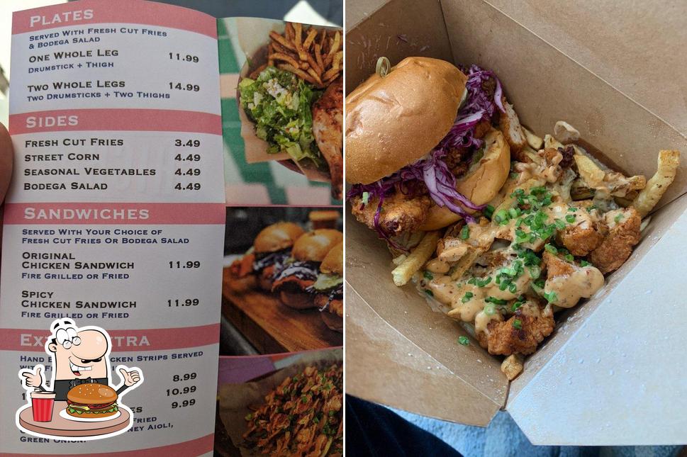 The Chicken Bodega in Long Beach Restaurant menu and reviews