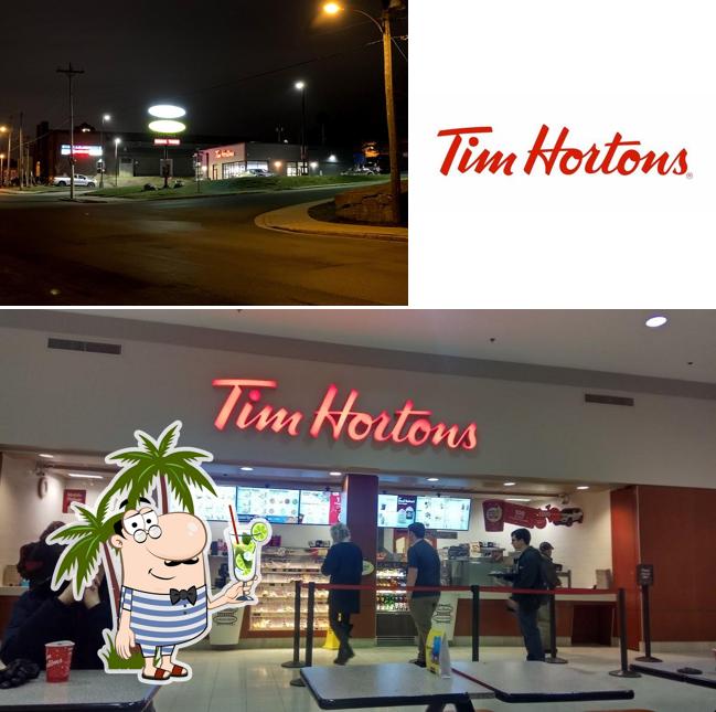 Voici une photo de Tim Hortons