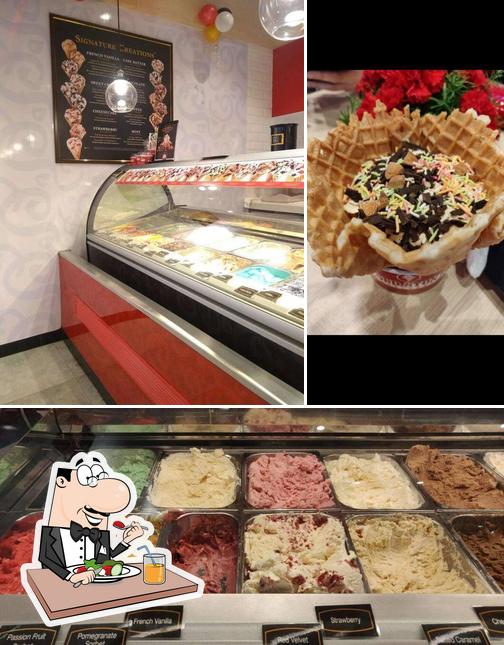 Food at Cold Stone Creamery