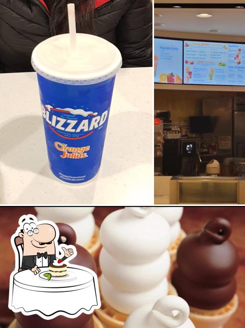 Dairy Queen (Treat) sert une sélection de desserts