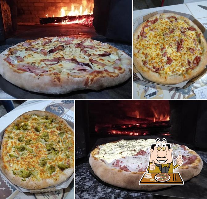 Consiga diversos variedades de pizza