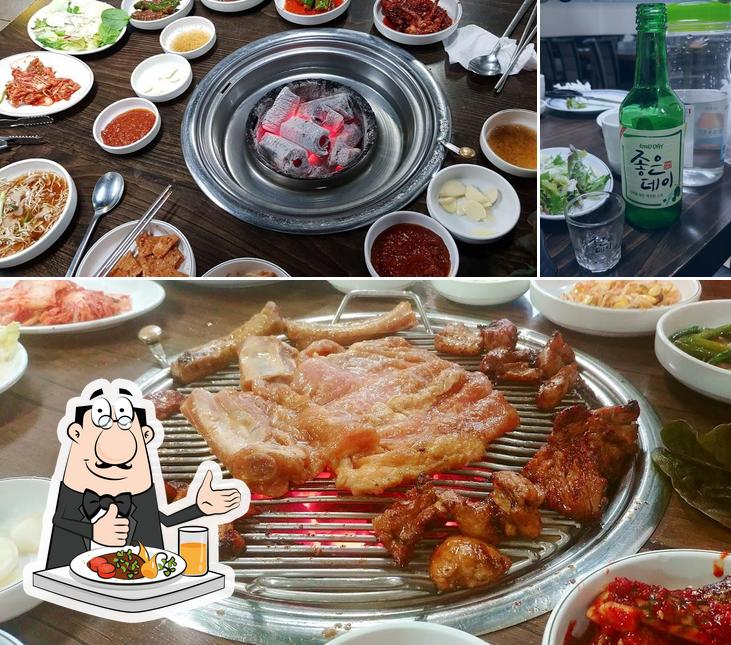Ma Po Charcoal BBQ Korean Restaurant in Belmore Restaurant menu and
