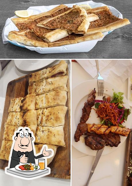 Comida en Alara’s Turkish Pide House