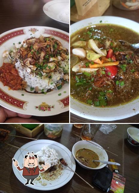 Food at Empal Gentong Empal Asem & Nasi Lengko IBU NUR