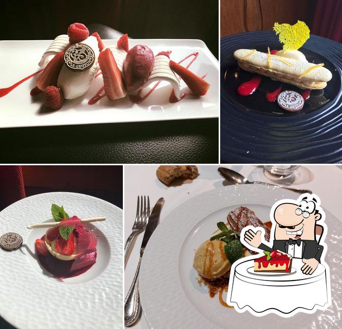 Hostellerie le Griffon provides a selection of sweet dishes