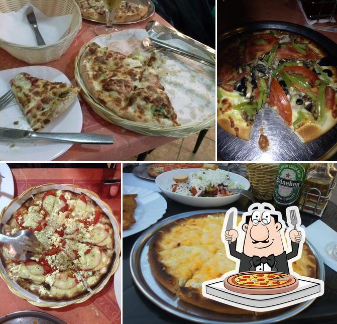 Order various kinds of pizza