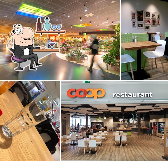 L'intérieur de Coop Restaurant Mels Pizolcenter