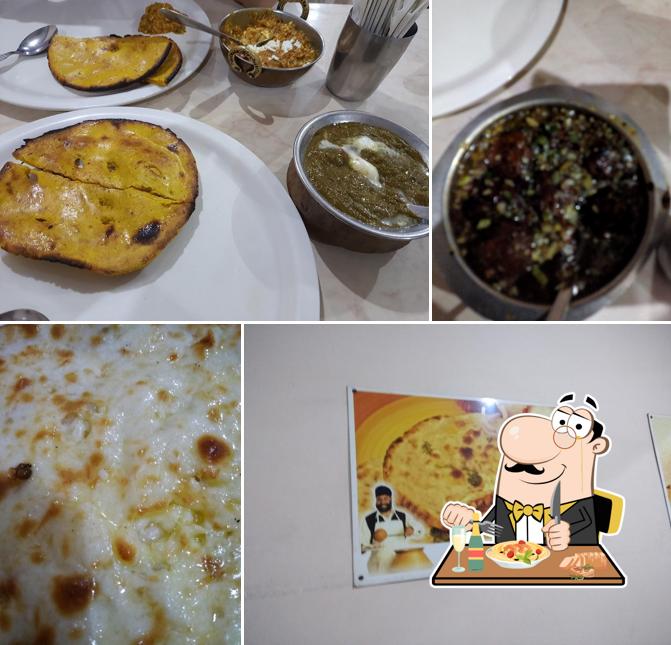 Food at Maharishi Dhaba