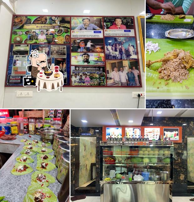 Food at Hotel Thatti vilas, Thenkasiyampathi