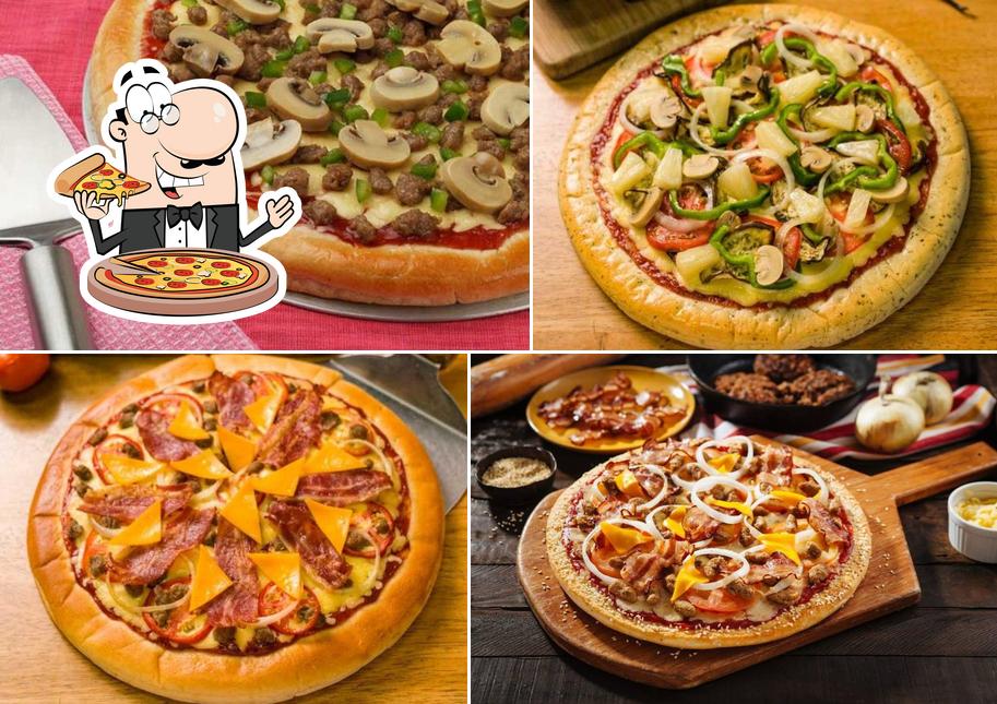 Pick different variants of pizza