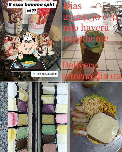 Sorveteria e Pastelaria Paraiso. Pastéis, sorvetes e caldo de cana