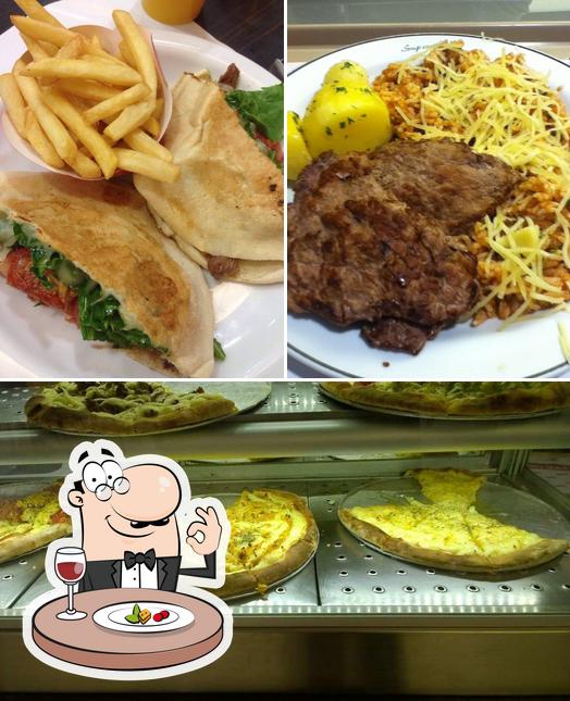 Comida em Super Grill Express-Shopping Morumbi