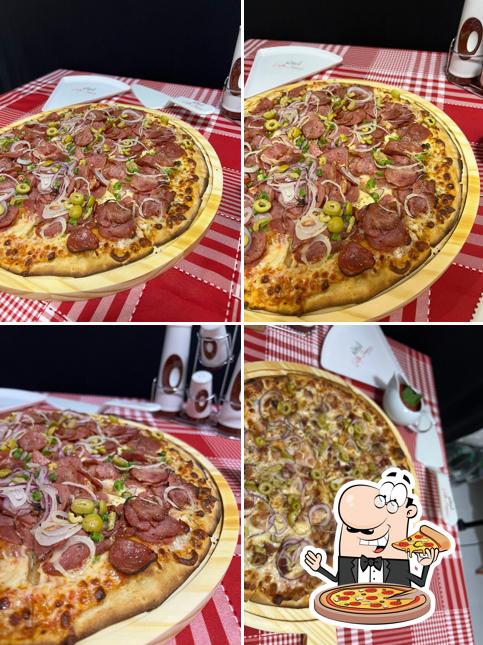 Consiga pizza no Villa Sapori Pizzaria