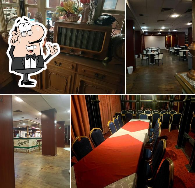 The interior of London Bar & Darts Club