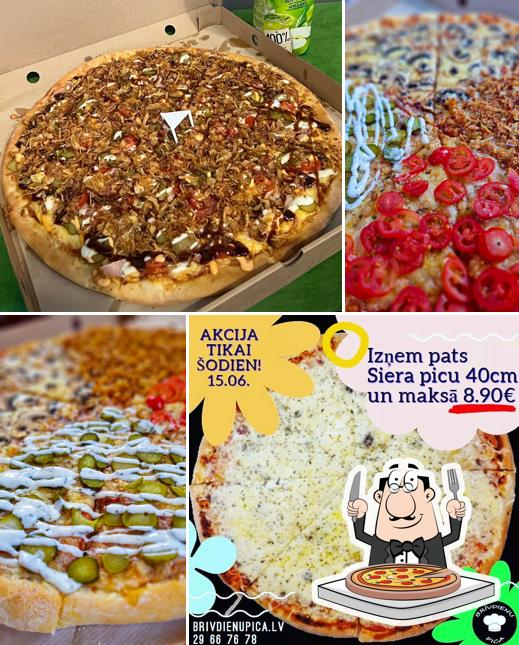 Попробуйте пиццу в "Brīvdienu pica"