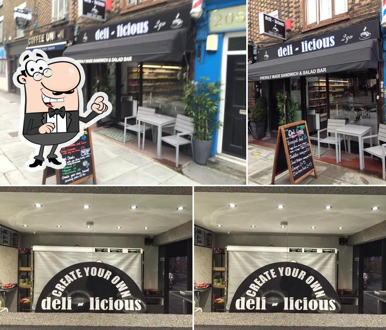 Delilicious 2 Go, 203 King's Cross Rd in London Restaurant menu and reviews