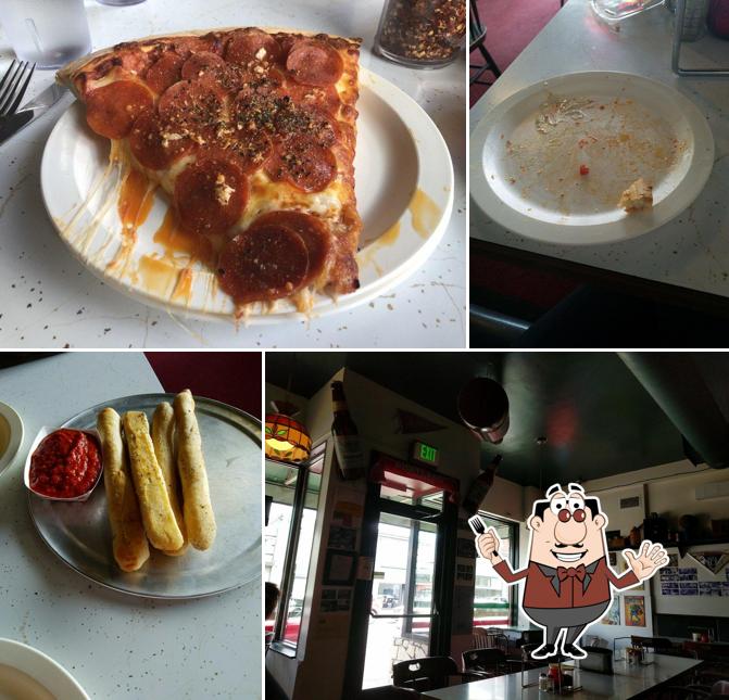 Food at Flying Pie Pizzeria