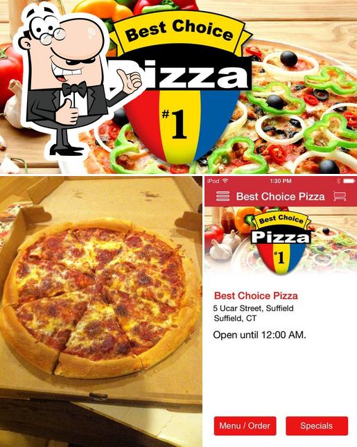 Best Choice Pizza in Suffield - Restaurant menu and reviews