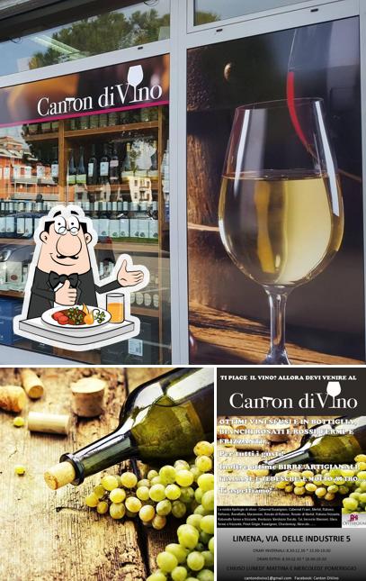 La foto di cibo e vino da Canton Di Vino