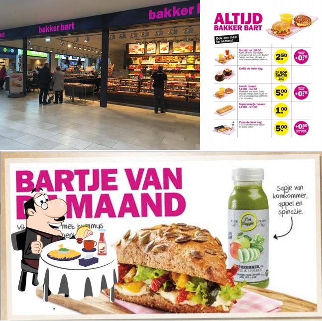 Bestellt einen Burger bei Bakker Bart Beverwijk