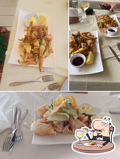 Fritto misto al Tramonto Beach