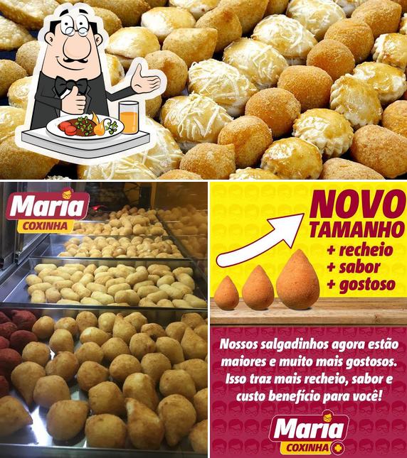 Comida em Maria Coxinha