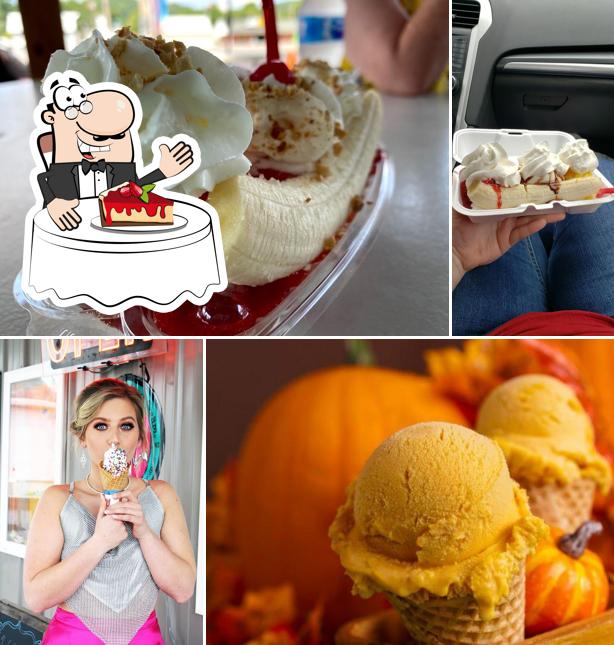 Norma Jean's Ice Cream in Borden Restaurant menu and reviews