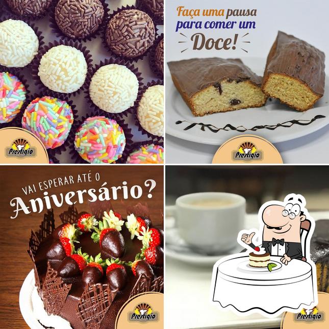 Padaria e Confeitaria Prestígio • Chico de Paulo oferece uma gama de pratos doces