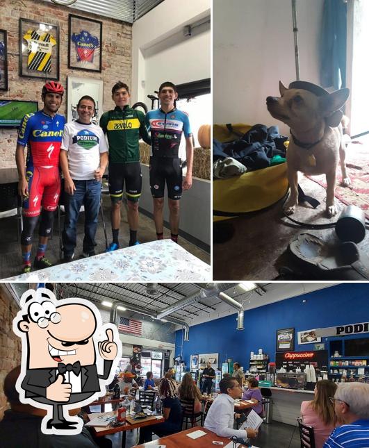 Podium Finish Coffee & Bikes in El Paso Restaurant menu and reviews