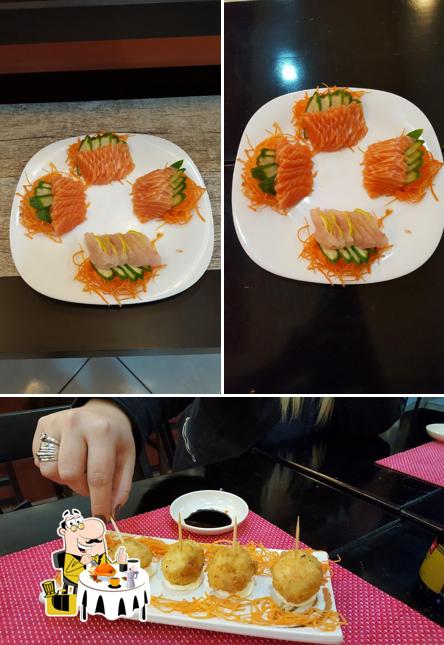 Comida em Shizum Culinária Japonesa