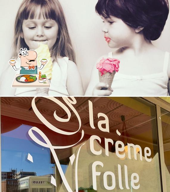 Nourriture à La Crème Folle