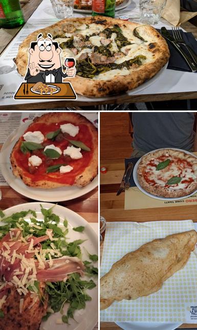 A Fratelli La Bufala, puoi ordinare una bella pizza