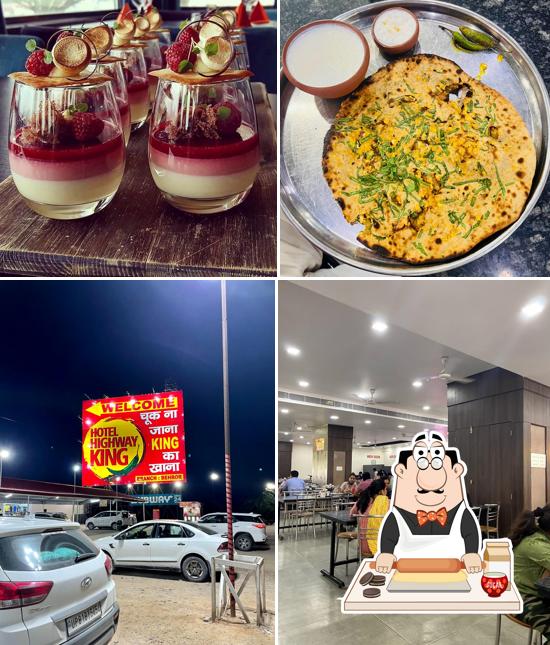 Hotel Highway King, Behror serves a variety of desserts