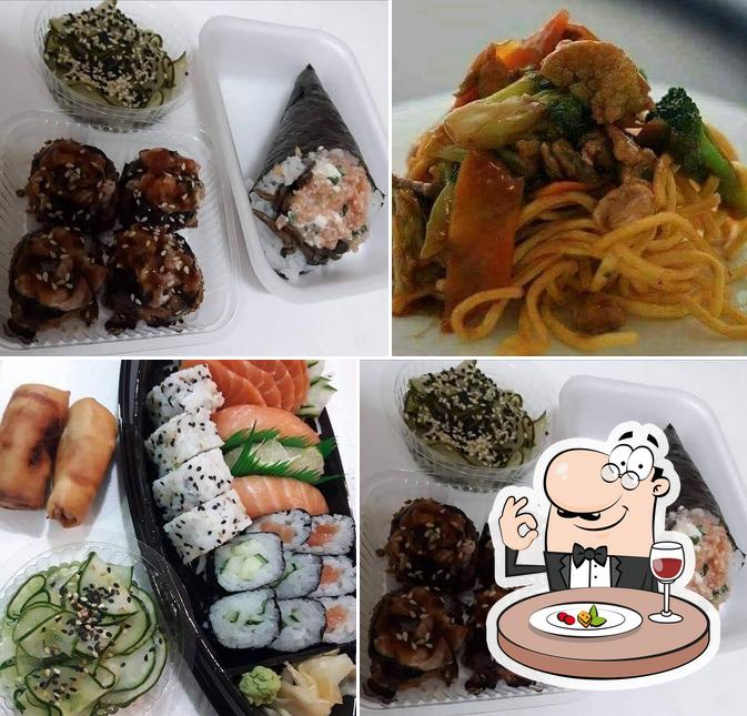 Platos en Master sushi delivery