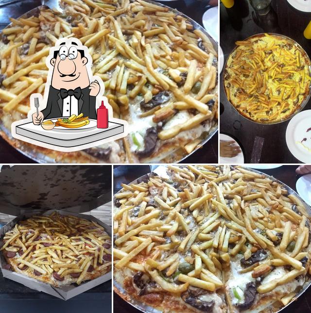 Peça batatas fritas no Pizzaria Moura